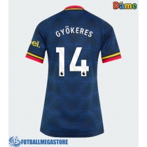 Fotballdrakt Dame Arsenal Viktor Gyokeres #14 Bortedrakt 2026-27 Kortermet